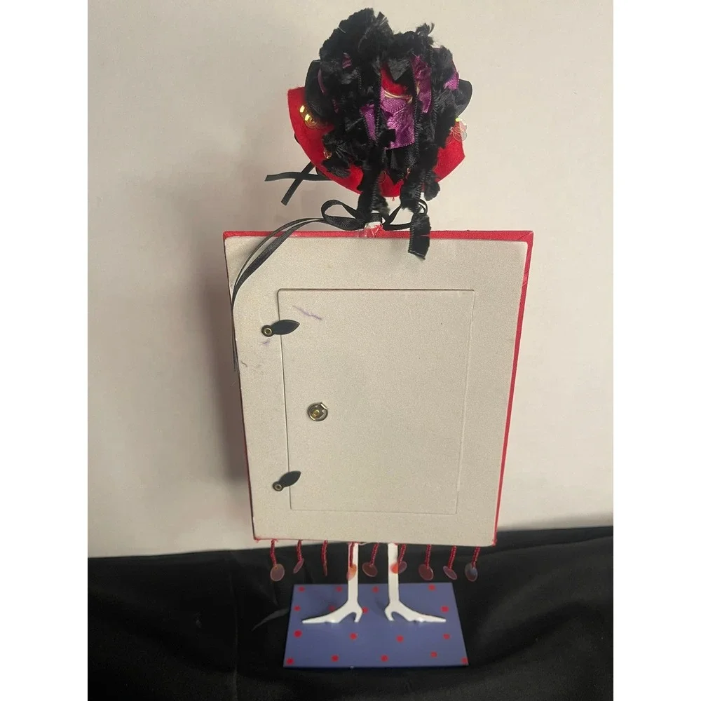 Red Hat Society Whimsical Red Polka Dot Photo Frame 5x3‎ Decorative Figurine